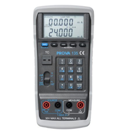 回路校准器 - PROVA-135 - TES Electrical Electronic Corp. - 温度 / 频率 / 用于电子测量工具