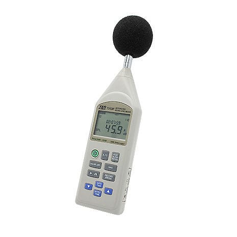 积分声级计 - TES-1353F - TES Electrical Electronic Corp. - 2 级 / 数据采集功能 / USB