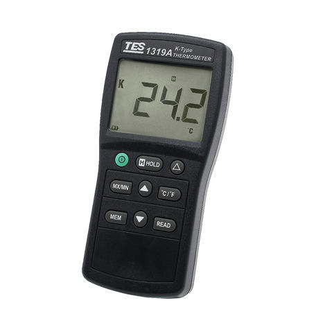 热电偶温度计 - TES-1319A - TES Electrical Electronic Corp. - 数字 / °C / °F
