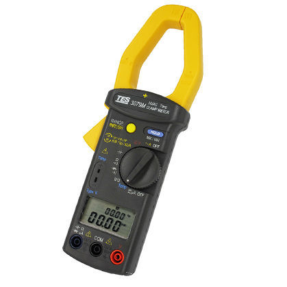 数字钳形万用表 - TES-3079M - TES Electrical Electronic Corp. - 手持式 / 600 V / 1000 A