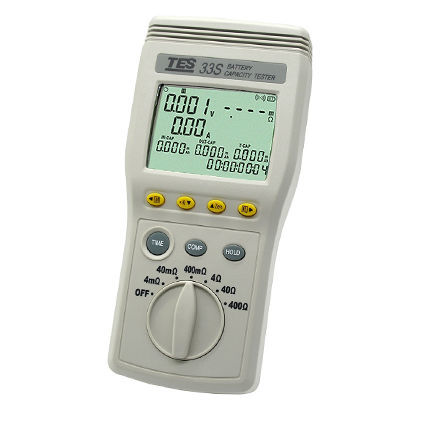 电池阻抗测试仪 - TES-33S - TES Electrical Electronic Corp. - 电压 / 电阻 / 温度