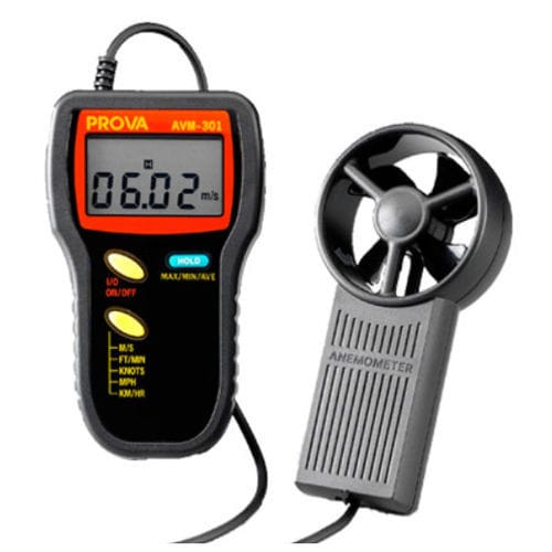 螺旋桨风速计 - AVM-30 series - TES Electrical Electronic Corp. - 数字 / 便携式 / USB