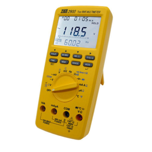 真有效值RMS万用表 - TES-2900 - TES Electrical Electronic Corp. - 数字 / 手持式 / 1000 V