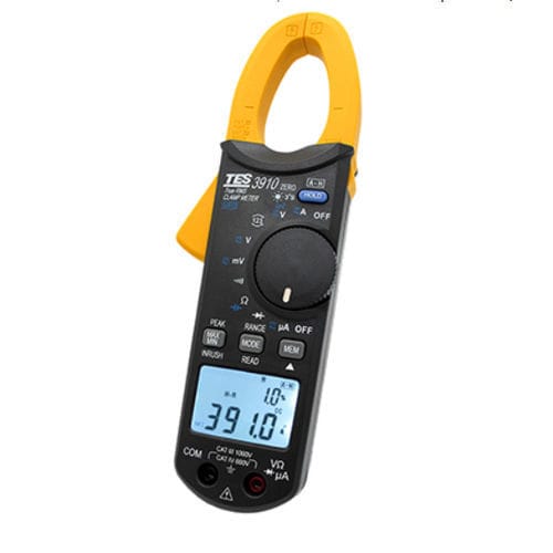 真有效值RMS钳形万用表 - TES-3910 - TES Electrical Electronic Corp. - 数字 / 手持式 / 1000 V