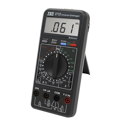 数字万用表 - TES-2732 - TES Electrical Electronic Corp. - 手持式 / 1000 V / 20 A