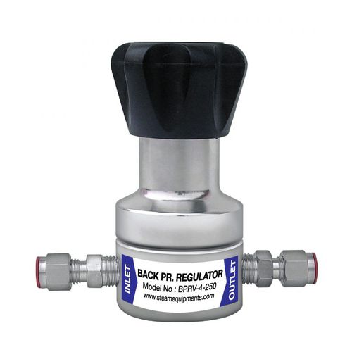 气体背压调节器 - BPRV - Steam Equipments - 隔膜 / 不锈钢 / 分析仪器