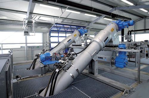 旋转格栅 - ROTAMAT® RoMem - Huber Technology - 细粒