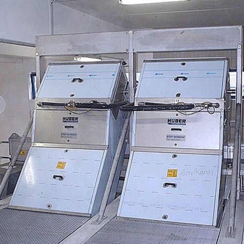 脚踏格栅 - STEP SCREEN® SSF - Huber Technology - 用于废水处理 / 细粒