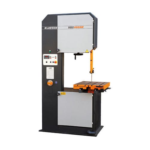 固定锯床 - VBS 600 SM - Hermann Klaeger GmbH - 带式 / 立式 / 用于铝