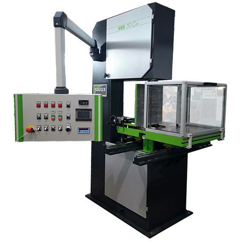 固定锯床 - VBS 500 3D Cut - Hermann Klaeger GmbH - 带式 / 立式 / 用于铝