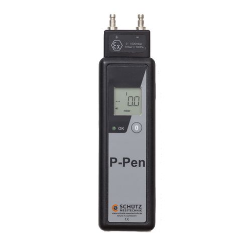 LCD显示压力计 - P-Pen 1000 Ex - Schütz GmbH Messtechnik - 电子 / 防爆燃 / IP54