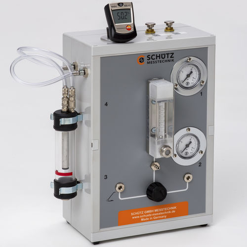流量敏感度试验台 - PS 203 F - Schütz GmbH Messtechnik - 半自动 / 半导体 / 气体探测器