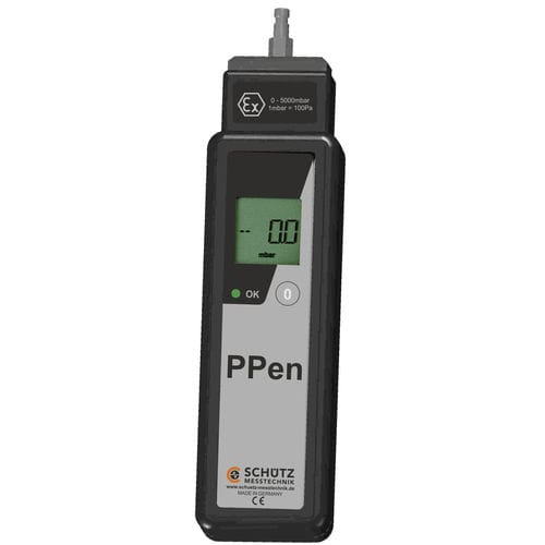 LCD显示压力计 - P-Pen 5000 Ex - Schütz GmbH Messtechnik - 电子 / 防爆燃 / IP54