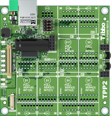 可编程模块控制器印刷电路板 - (TPP2) Gen 2 - Tibbo Technology