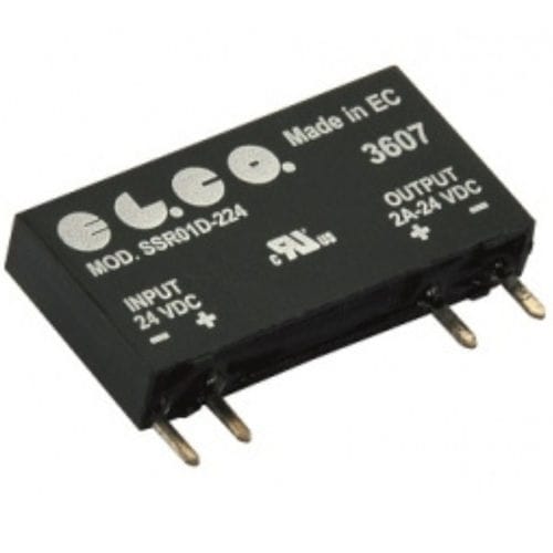 PCB静态继电器 - SSR0 series - EL.CO. - 240 VAC / 24Vdc / 48Vdc