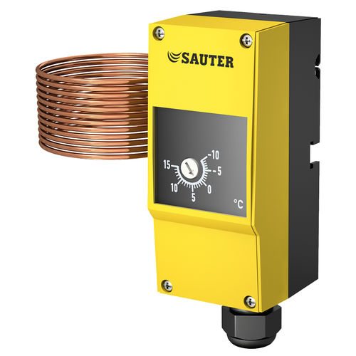 毛细管恒温器 - TFL201F series - Fr. Sauter AG - 可调节 / 塑料 / IP65