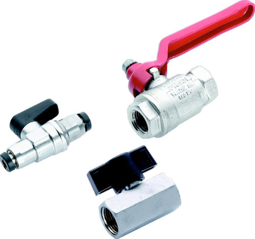 球形阀 - BV0 series - A&T Fluid solutions - 手动 / 用于油 / 微型