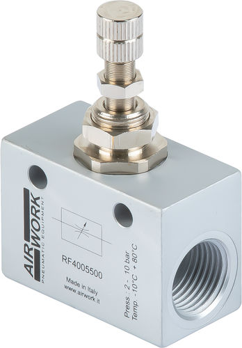 容积式流量调节器 - RF series - A&T Fluid solutions - 气动 / 用于空气 / 手动