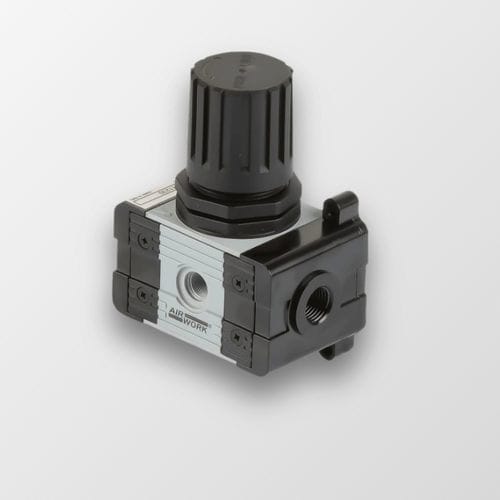压缩空气压力调节器 - XR series - A&T Fluid solutions - 隔膜 / 单级 / 中号