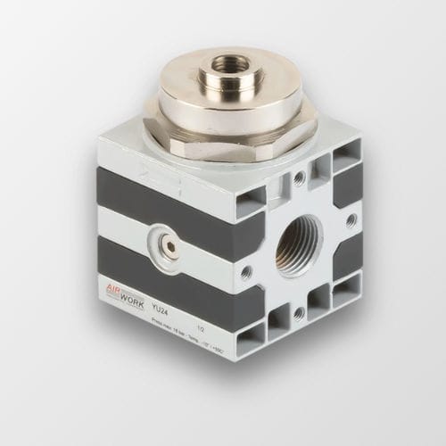 空气背压调节器 - YU series - A&T Fluid solutions - 工业 / 气动 / 先导式