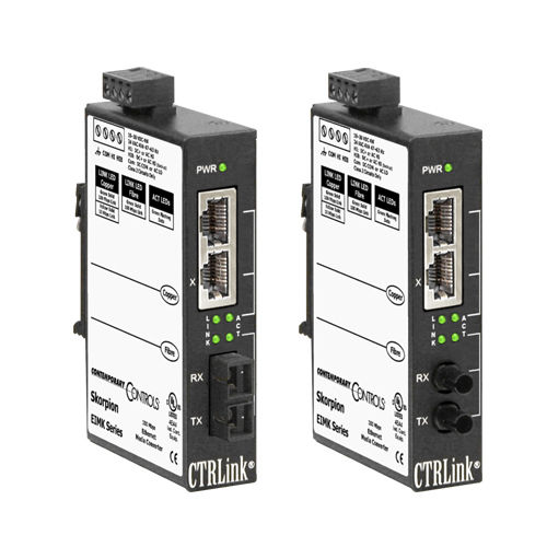 媒体变换器 - EIMK series - Contemporary Controls GmbH - 以太网 / 光纤 / 单模 - 多模