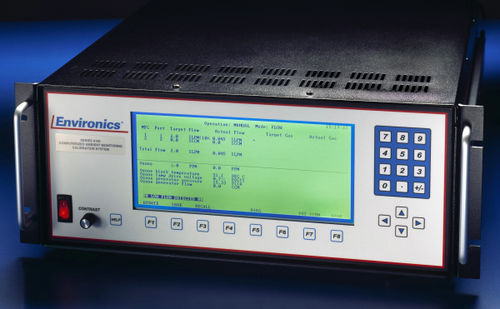 环境空气分析仪用校准器 - Series 9100 - Environics - 19英寸机架 / 多点式