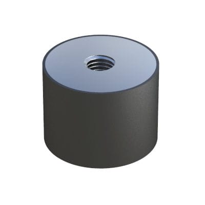 振动缓冲器 - LSDE - ISC PLASTIC PARTS - 摩擦 / 用于机器 / 钢