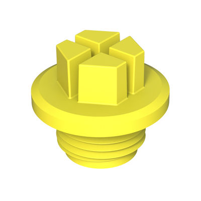 六角形塞子 - DT - ISC PLASTIC PARTS - 螺纹 / 塑料 / 密封