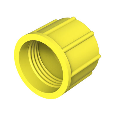 螺纹盖 - DCROA - ISC PLASTIC PARTS - 圆形 / NBR / PEHD