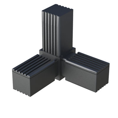 方形管件 - THCYA - ISC PLASTIC PARTS - 钢 / 聚酰胺