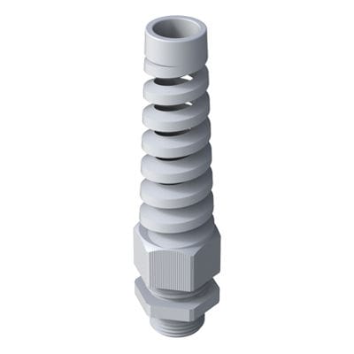 聚酰胺电缆接头 - PRPRF - ISC PLASTIC PARTS - IP68 / 带弹性螺旋保护器