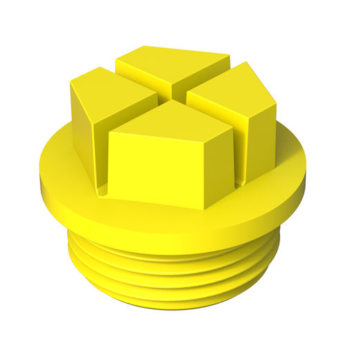 六角形塞子 - DTRU - ISC PLASTIC PARTS - 螺纹 / PEHD / 聚酰胺
