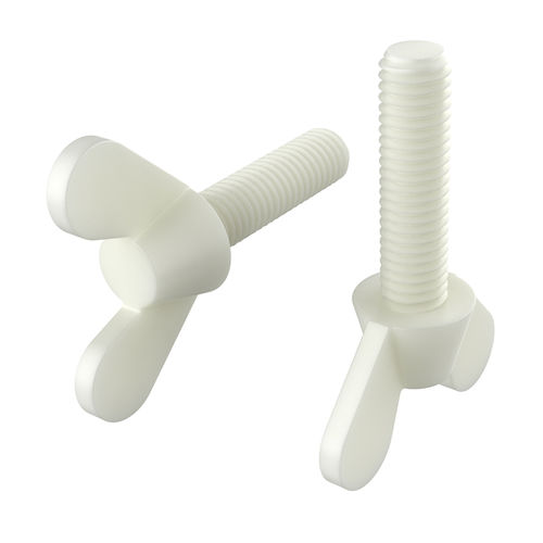 翼形螺钉 - MTOP - ISC PLASTIC PARTS - 聚酰胺 / 尼龙 / 聚偏氟乙烯