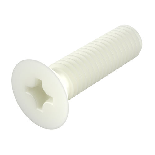 平头螺钉 - MTBAP - ISC PLASTIC PARTS - Phillips十字槽 / 尼龙 / 聚偏氟乙烯