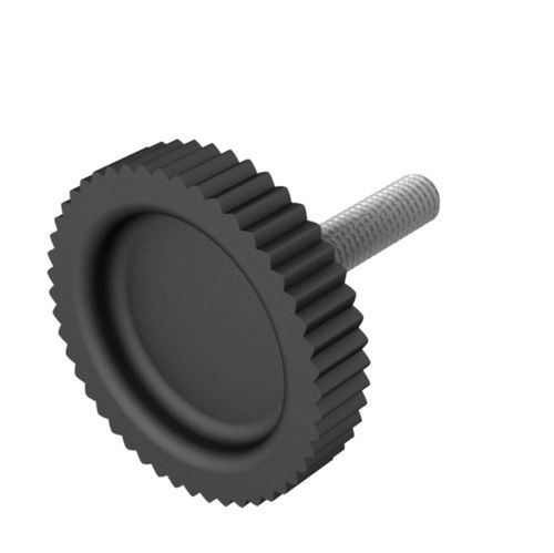 滚花按钮 - AKKM - ISC PLASTIC PARTS - 圆形 / 聚丙烯 / PP