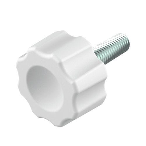 滚花按钮 - YAE - ISC PLASTIC PARTS - 十字形 / 尼龙 / 钢