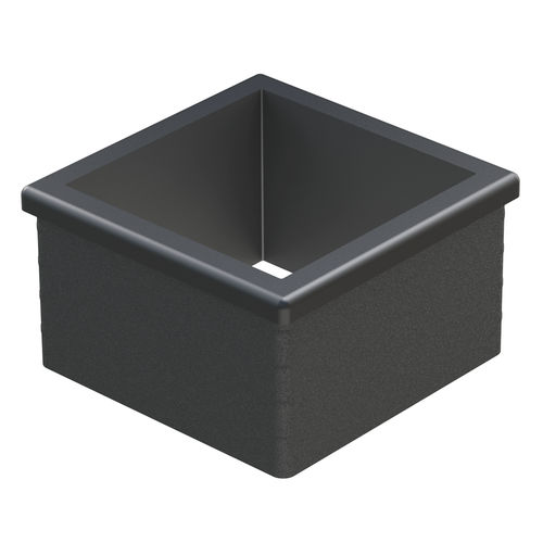 螺纹嵌件 - LEM  - ISC PLASTIC PARTS - 聚乙烯 / 低密度聚乙烯LDPE / 矩形