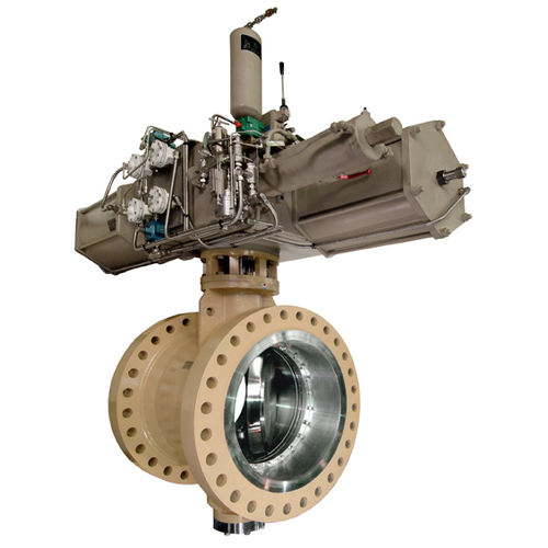 蝶阀 - Mapag® BW series  - Metso Automation - 三重偏心 / 用于研磨液