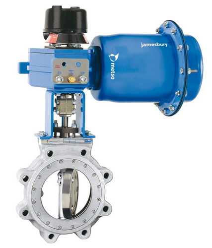 蝶阀 - Jamesbury® 800 series - Metso Automation - 电动 / 切断 / 用于油