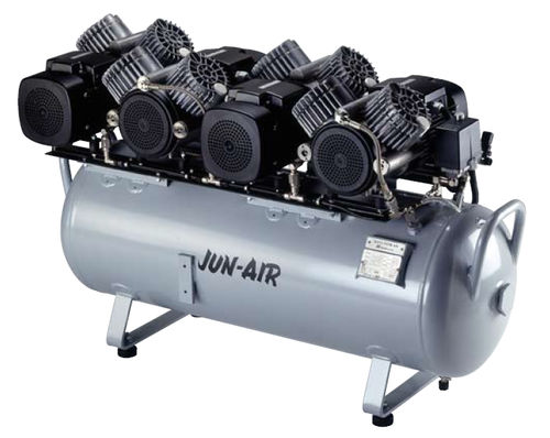 活塞压缩机 - 8000-150B - JUN-AIR - 空气 / 电动式 / 便携式
