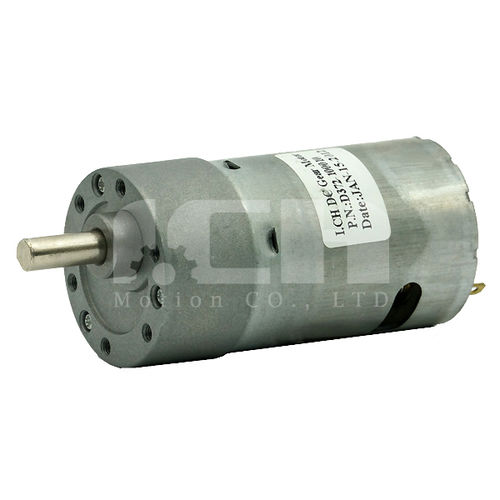 直流减速电机 - D372B3 series - I.CH MOTION CO.,LTD - 直齿轮 / 平行轴 / 实心轴