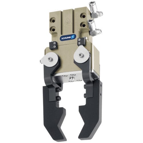 气动夹持器 - DRG - SCHUNK SE & Co. KG - 180 ° 角 / 双爪 / 用于零件