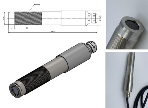无显示高温计 - CT09WT - HEITRONICS Infrarot Messtechnik GmbH - °C / K / °F