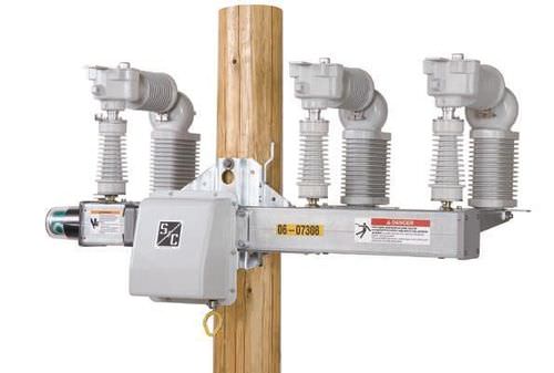 中电压断路开关 - 14.4 - 25 kV, max. 20 kA | Scada-Mate CX™ - S&C Electric Company - 悬挂式 / 户外