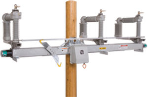 中电压断路开关 - 14.4 - 34.5 kV | Scada-Mate® - S&C Electric Company - 悬挂式 / 户外