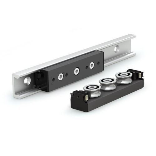 滚轮导轨 - Rail Plus - PBC Linear - 28 mm / 43 mm / 钢