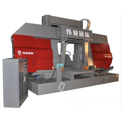 带式锯机 - GY42120 - Zhejiang Weiye Sawing Machine Co., Ltd - 卧式 / 用于金属 / 用于有色金属