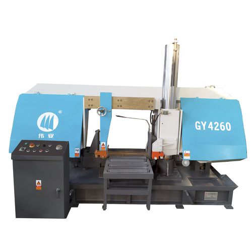 横截锯机 - GY4260 - Zhejiang Weiye Sawing Machine Co., Ltd - 带式 / 卧式 / 用于金属