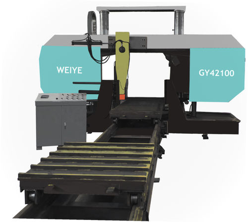 固定锯床 - GZ42100 - Zhejiang Weiye Sawing Machine Co., Ltd - 带式 / 推台 / 横截