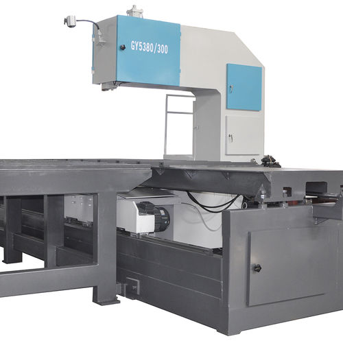 固定锯床 - GY5380-300 - Zhejiang Weiye Sawing Machine Co., Ltd - 带式 / 横截 / 推台
